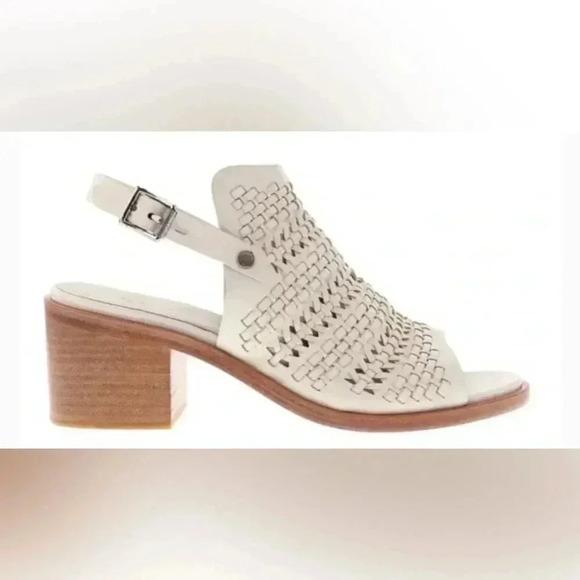 Rag & Bone Wyatt Mid
Heel Sandal In Ivory Woven - Picture 5 of 9